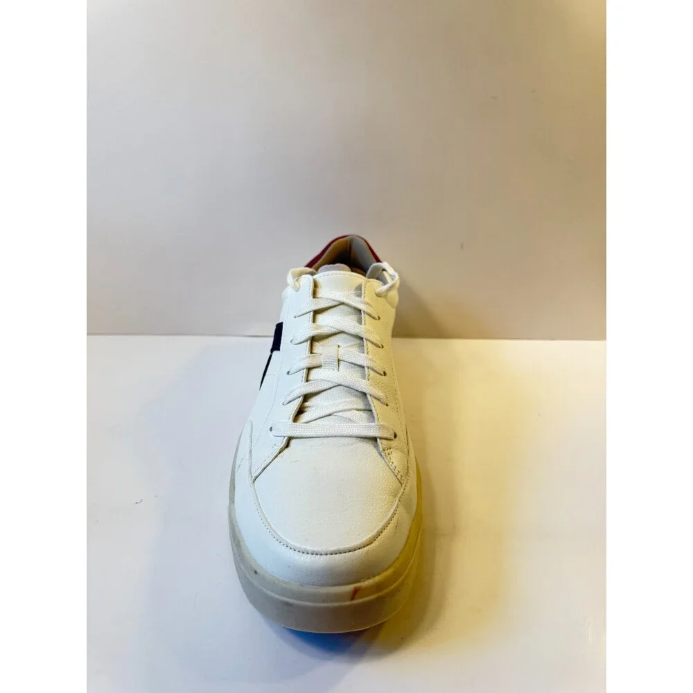 Dr Scholls Mens Sneakers Madison White Black Leather US 13
